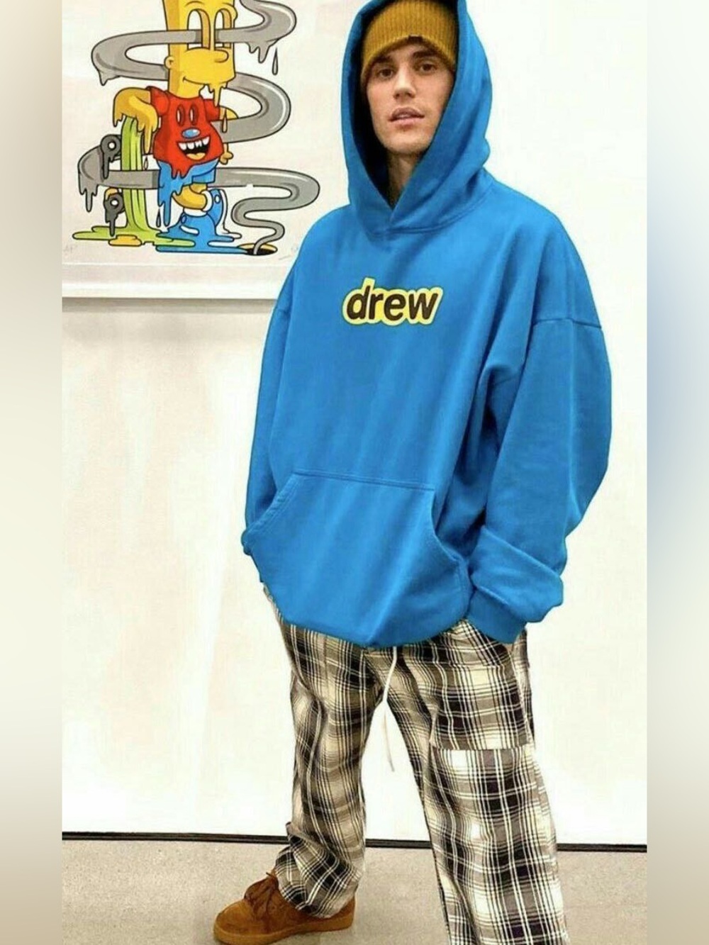 Drew House Justin Bieber Pullover Hoodie S